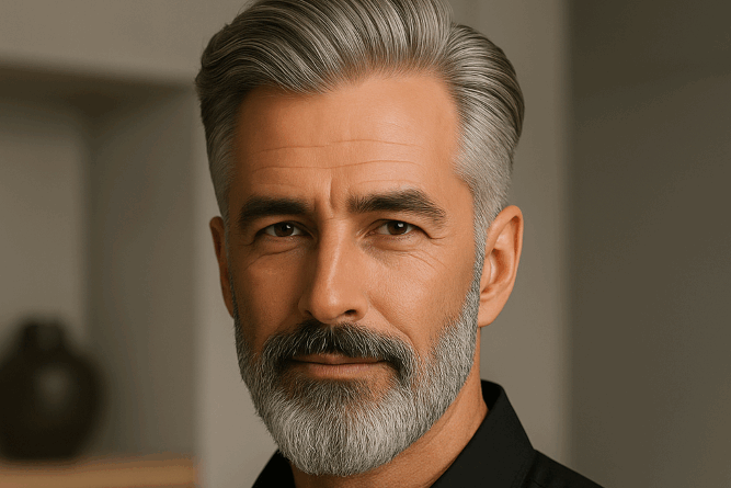 Cuidando do seu estilo guia homens - Imagem gerada por IA