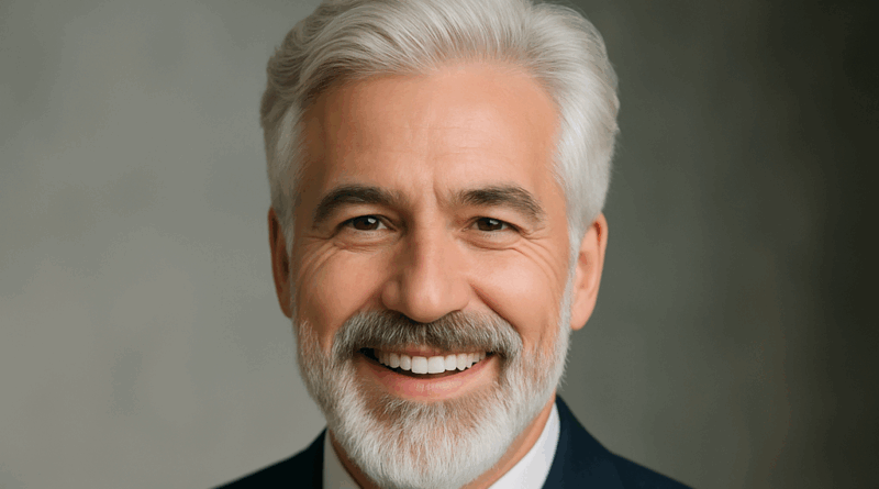 Homens quer saber como deixar seus fios prateados? Imagem gerada por IA