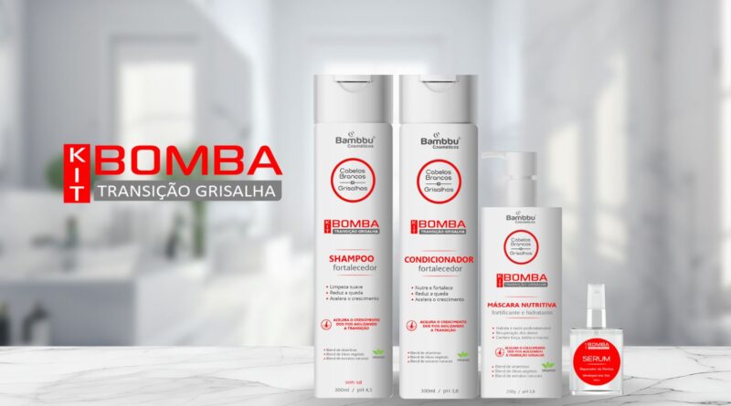 Kit Bomba Transição Grisalha