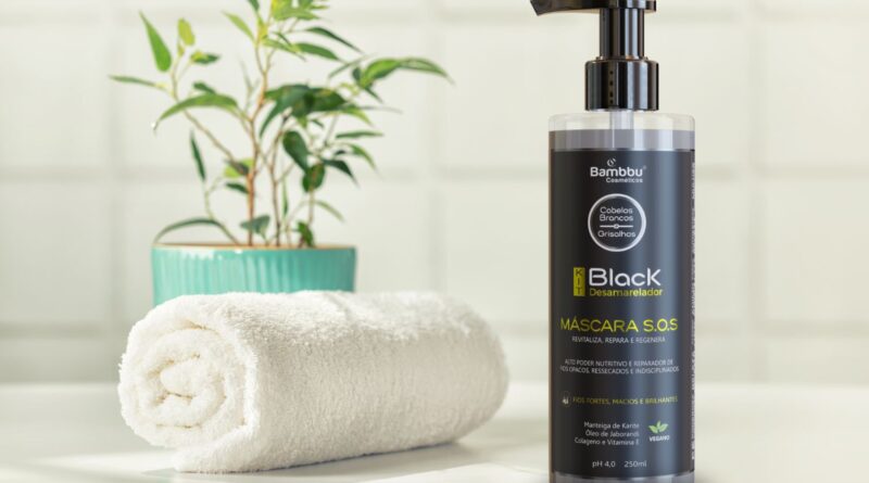 Produto Máscara S.O.S. Recuperação dos Cabelos Brancos e Grisalhos