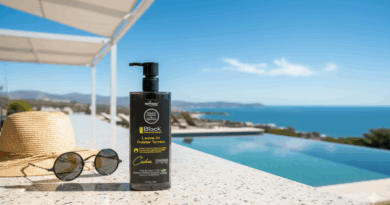 Leave-in protetor termico, piscina e mar - Imagem gerada por IA