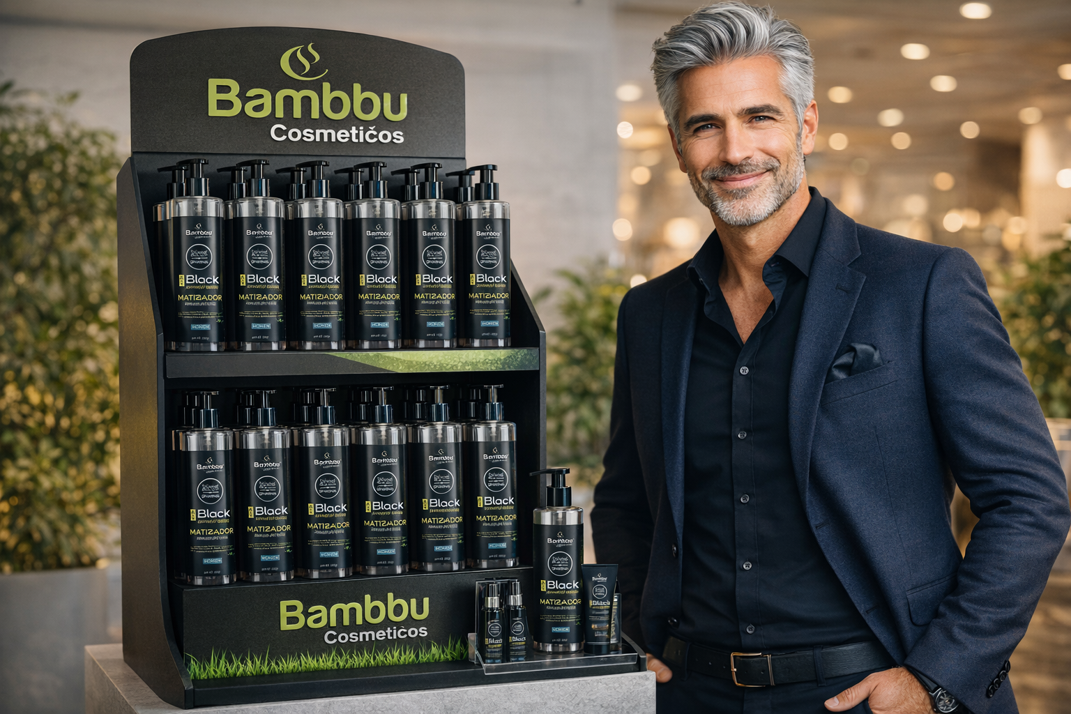 Homem grisalhos - pdv matizador - imagem gerada por IA