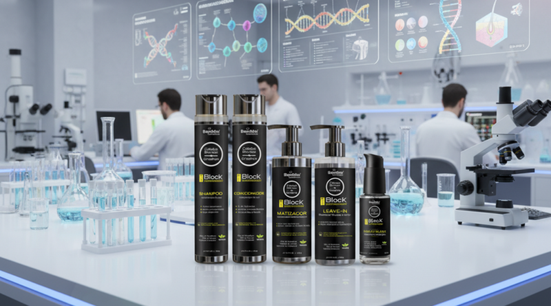 Kit Black Desamarelador 5 passos - laboratorio genetica - imagem gerada por IA